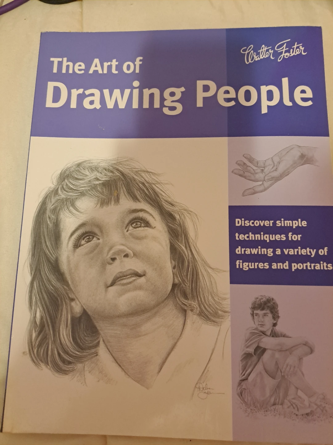 The Art of Drawing People Book by Walter Foster