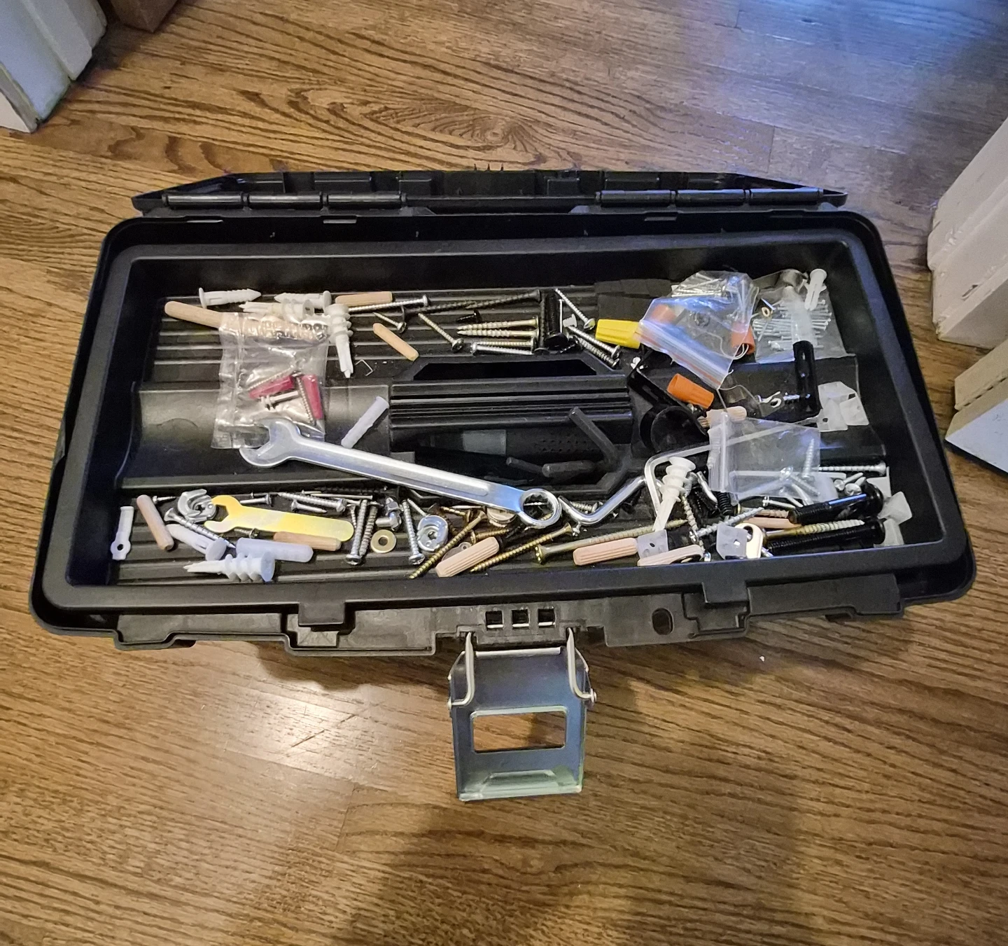 Anvil 16 lb Toolbox with Assorted Tools and Hardware - photo 2