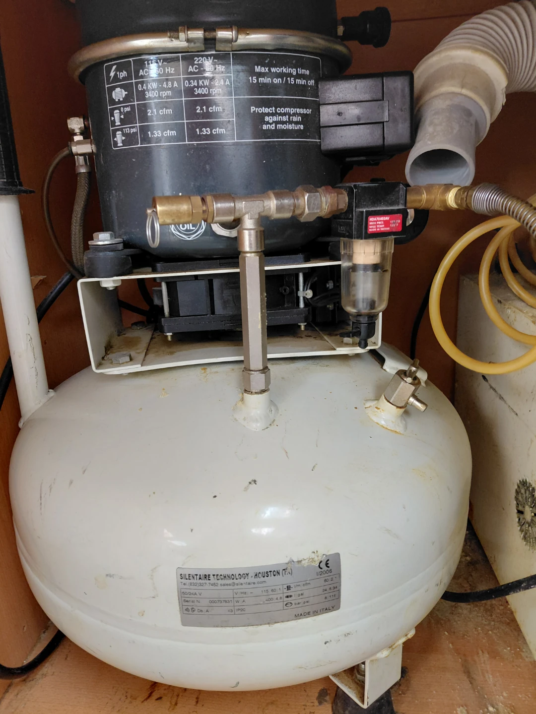SilentAire Technology Air Compressor