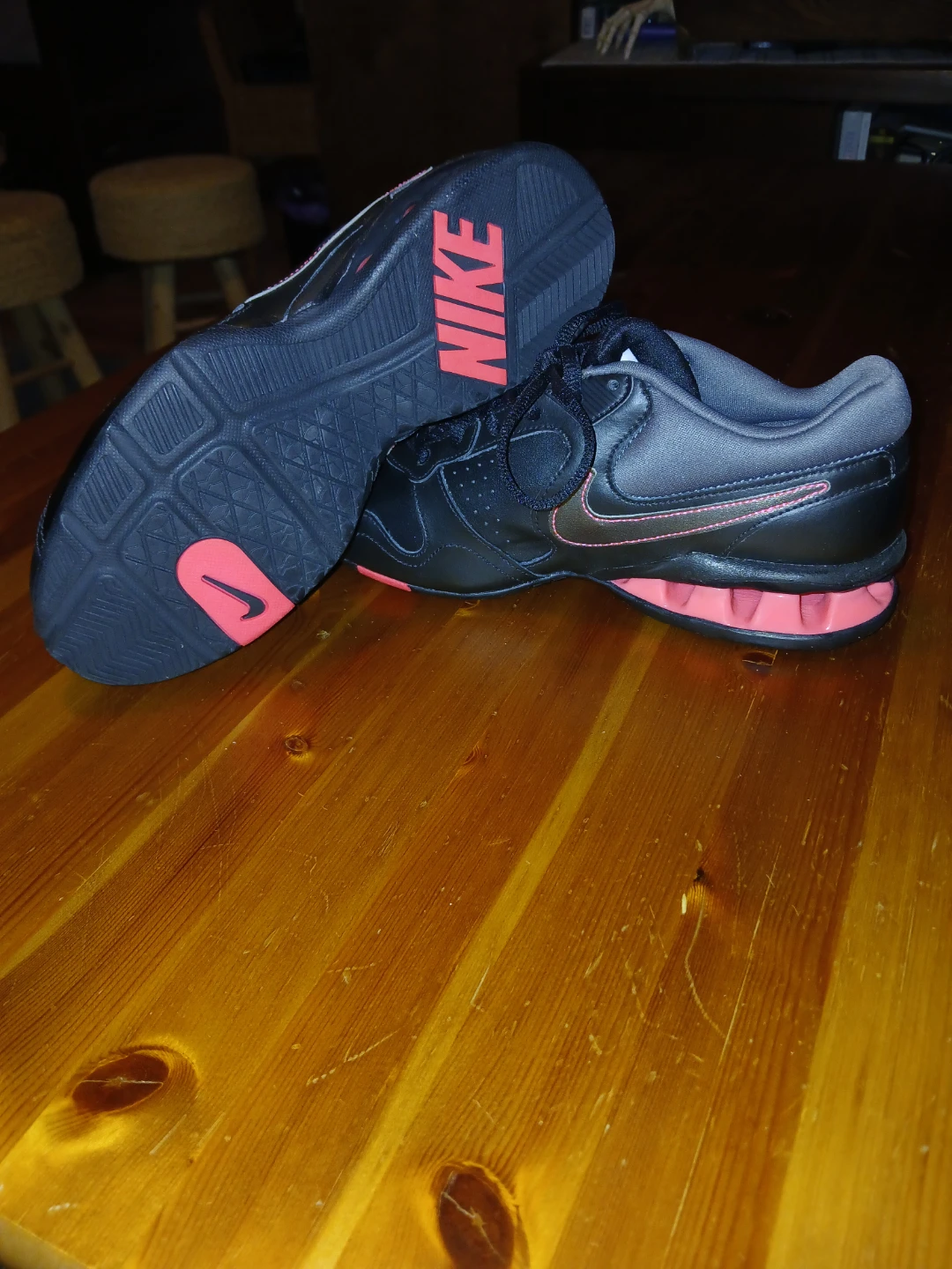 Nike Black & Pink Women's Running Shoes - photo 4