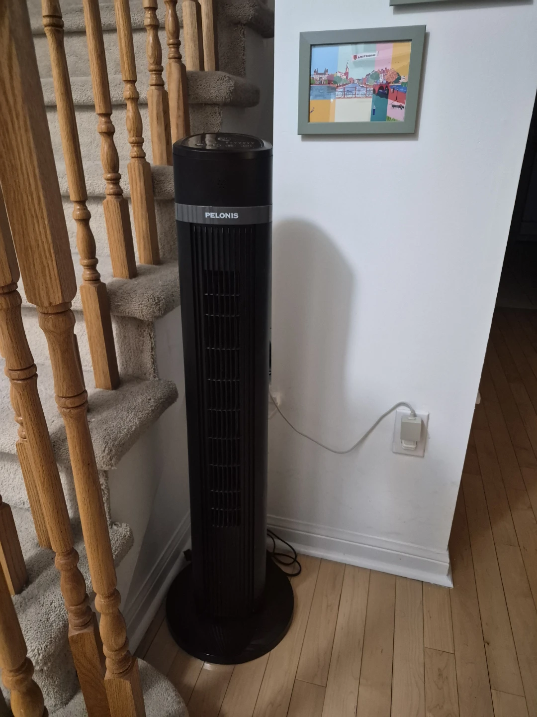 Pelonis Black Tower Fan