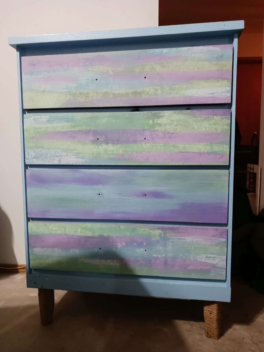 Four-Drawer Dresser with Painted Front - photo 2
