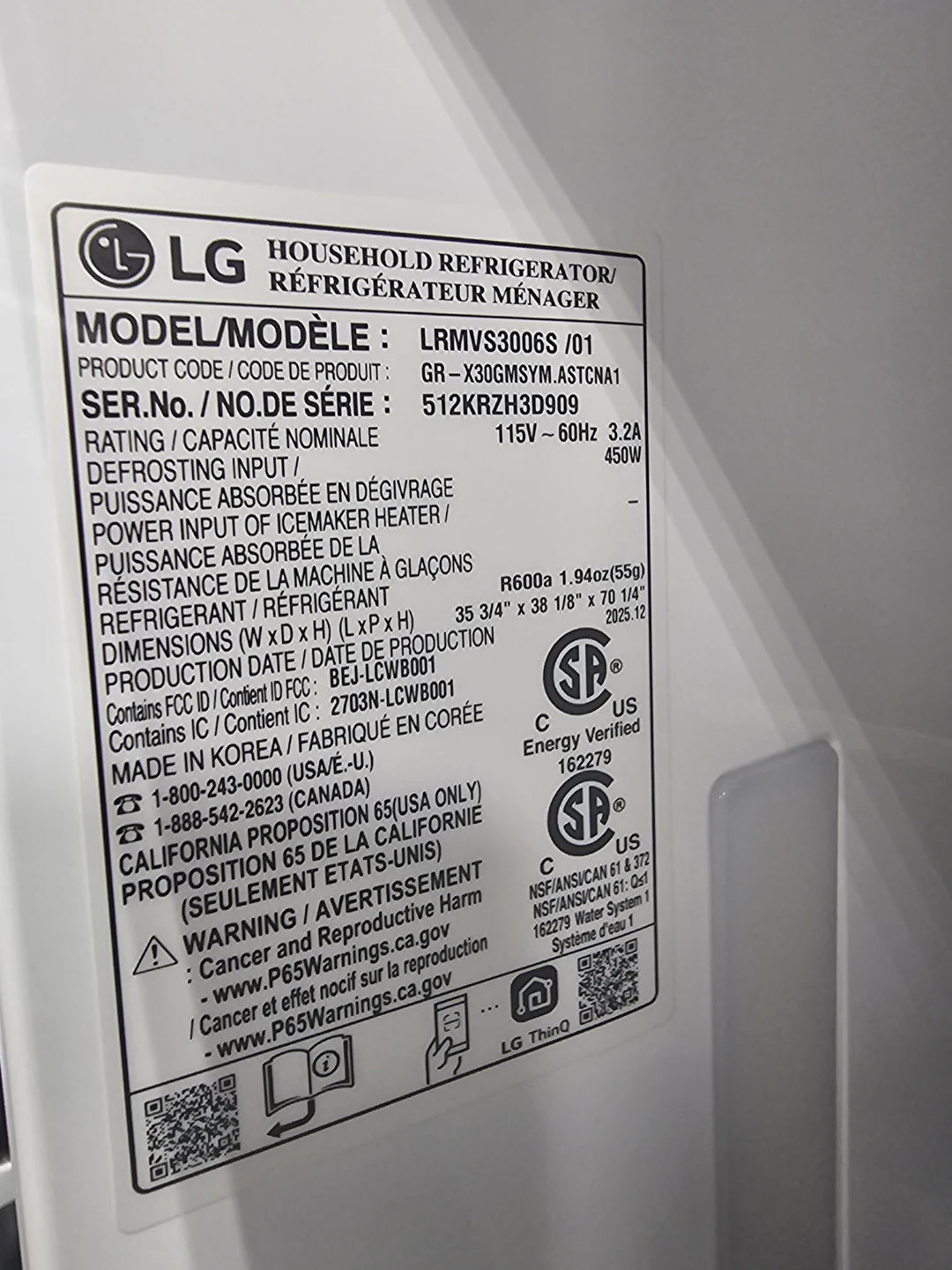 LG 30 cu. ft. InstaView Full-Convert Drawer, Craft Ice - photo 4