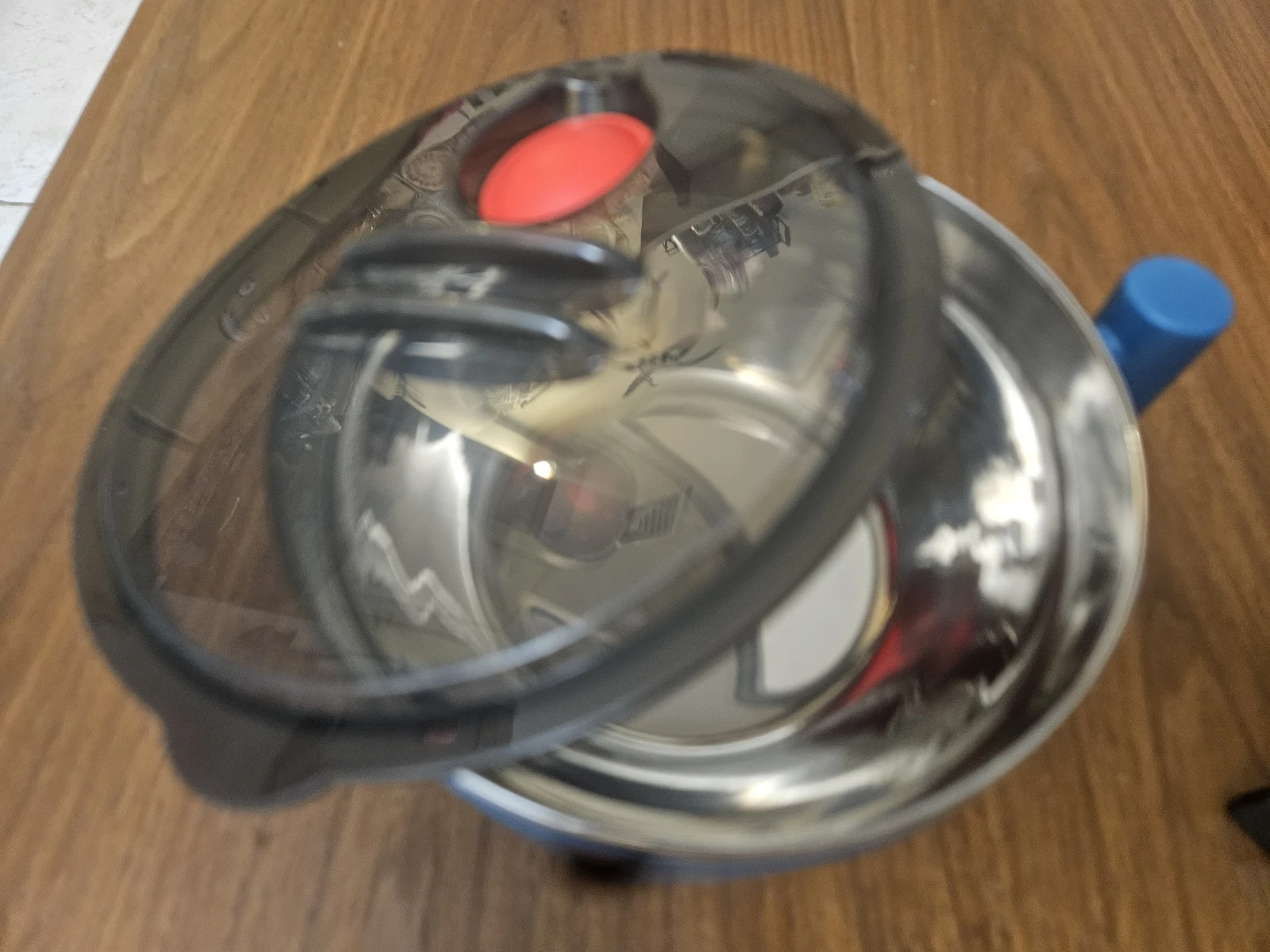 Blue Insulated Bowl with Lid - photo 2