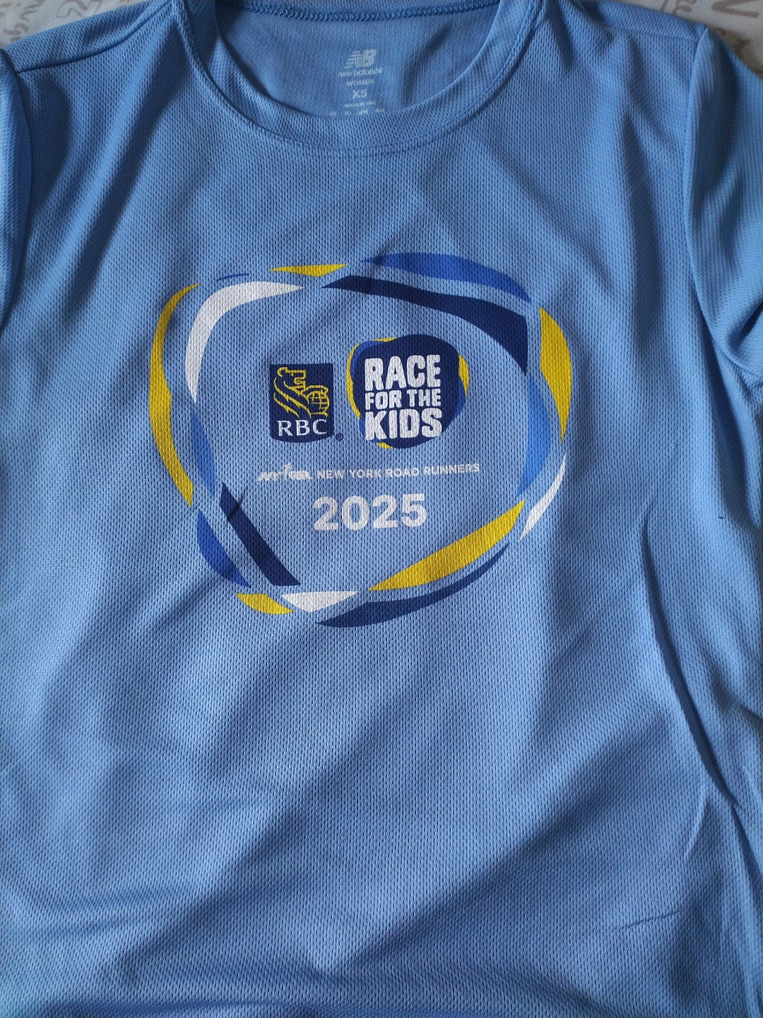 New Balance Women's XS "Race for the Kids" Running Shirt