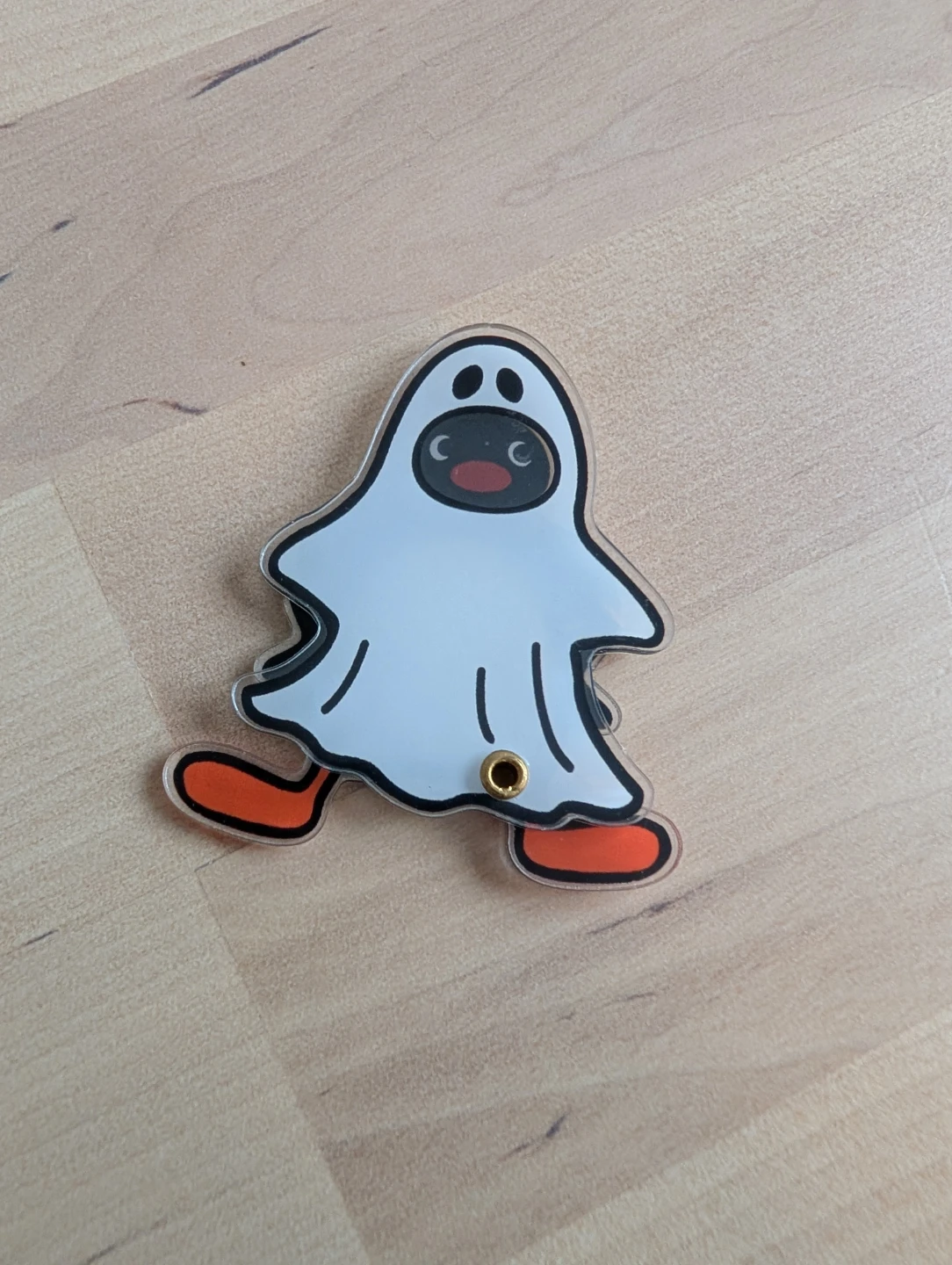 New Pingu keychain Pingu & Ghost Acrylic Keychain - photo 3