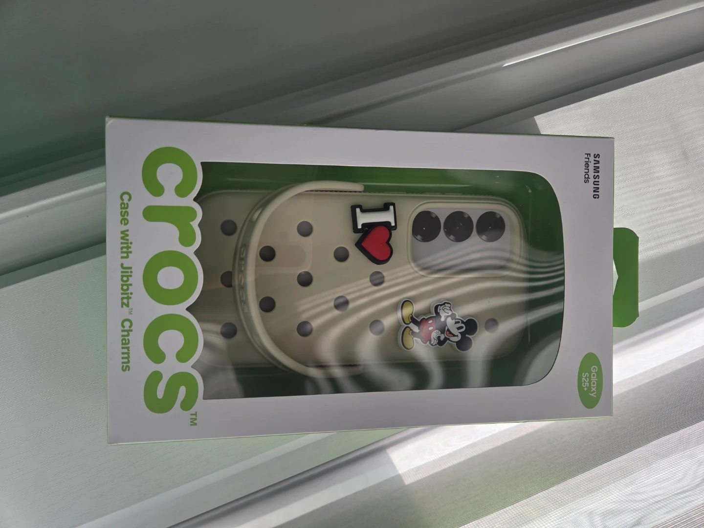 Crocs Samsung Galaxy S25+ Case with Jibbitz Charms