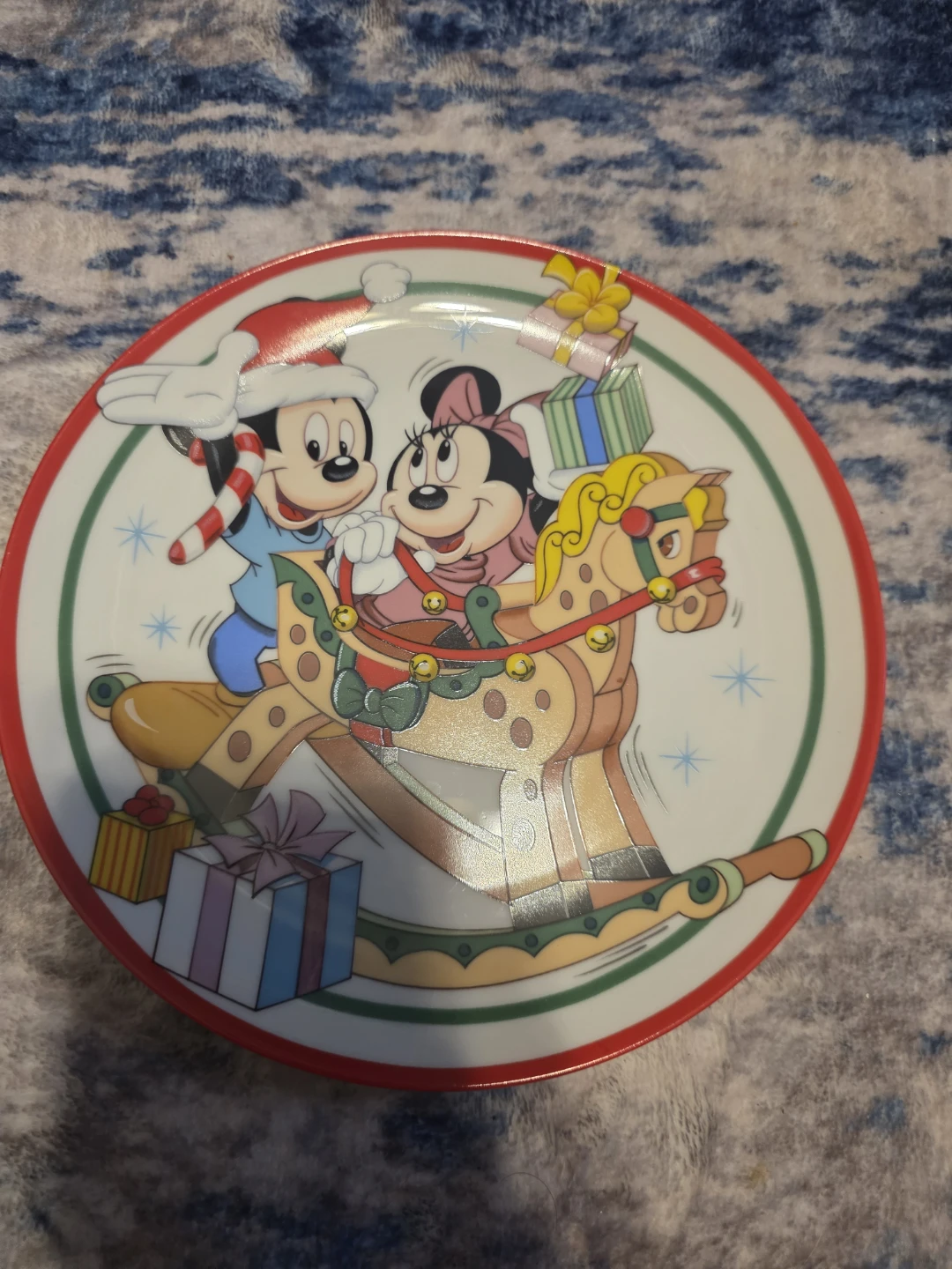 Disney Schmid "Mickey and Minnie's Rockin' Christmas" 1991