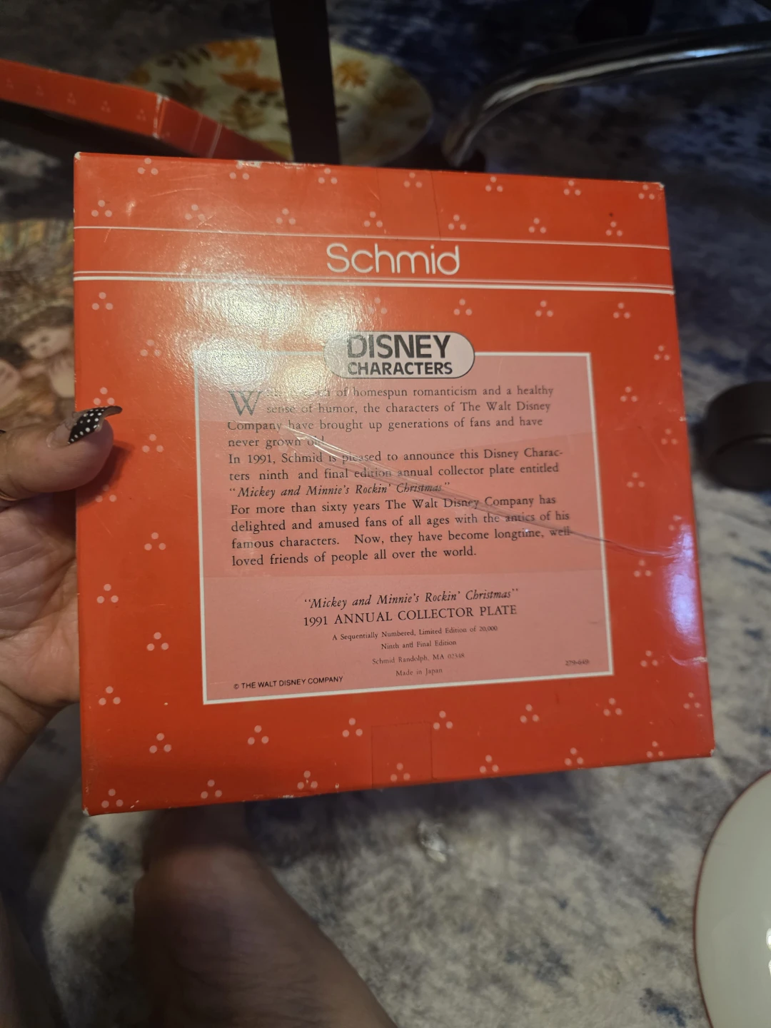Disney Schmid "Mickey and Minnie's Rockin' Christmas" 1991 - photo 5