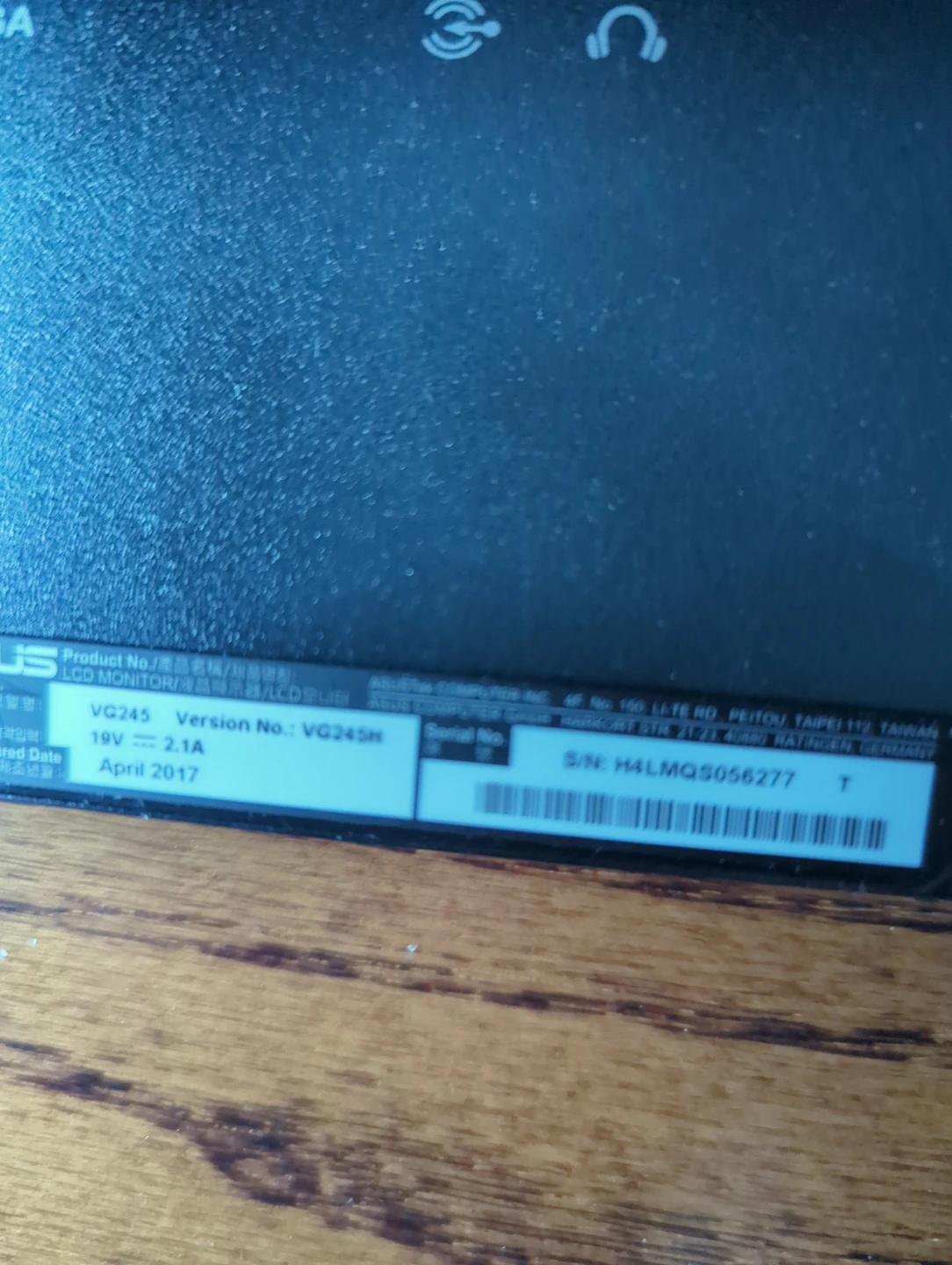 ASUS 24” LCD Monitor – Excellent Condition - photo 4