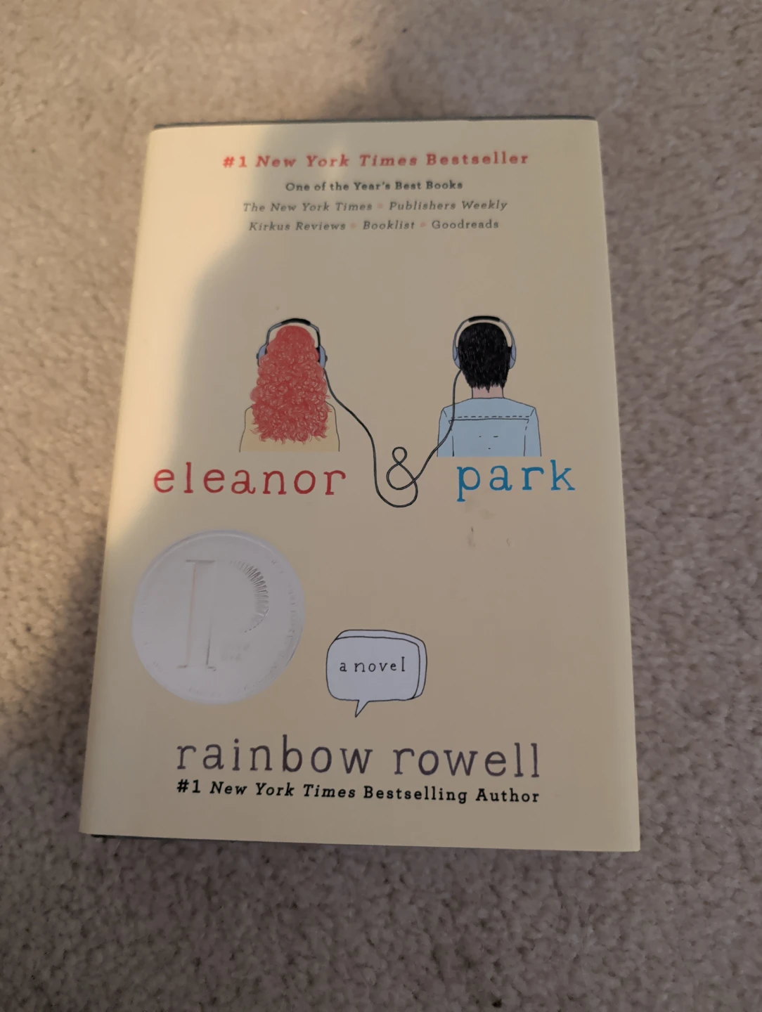 Eleanor & Park by Rainbow Rowell Novel