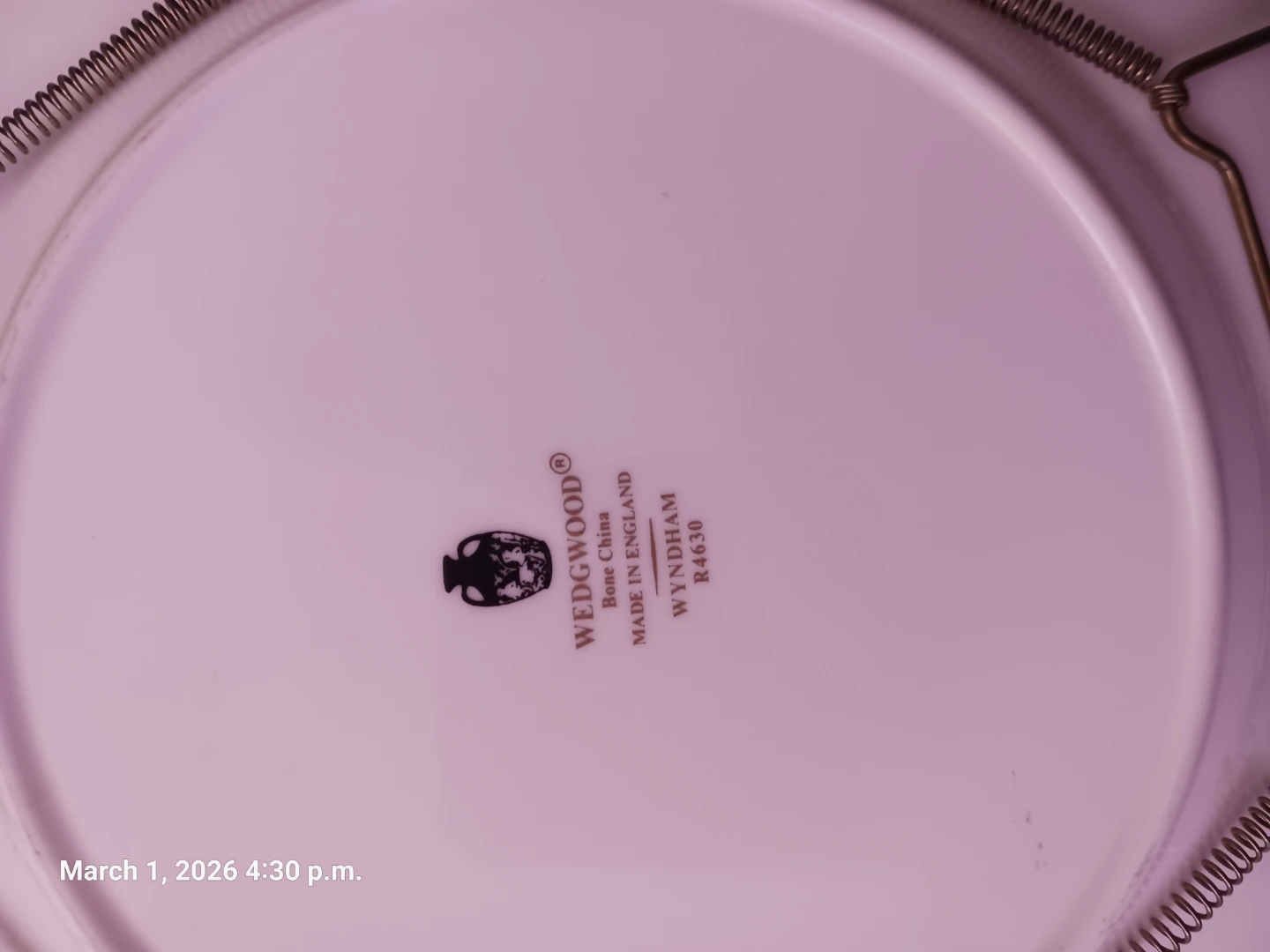 WEDGWOOD Wyndham Bone China Plate - photo 4