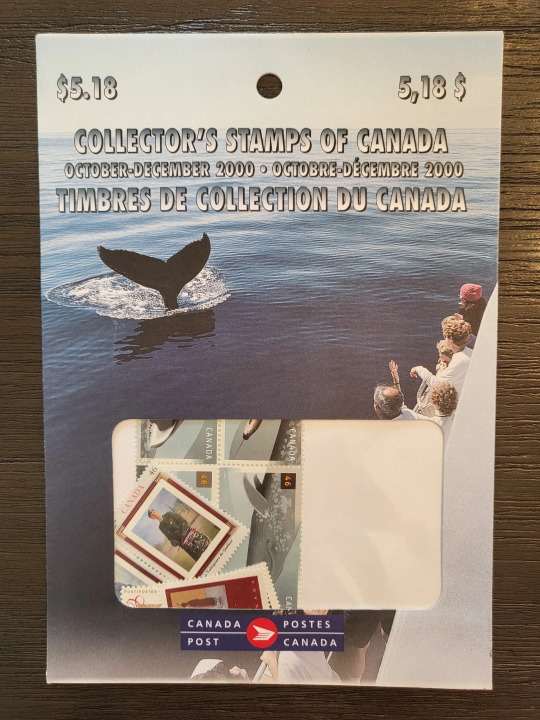 Collector's Stamps of Canada October-December 2000