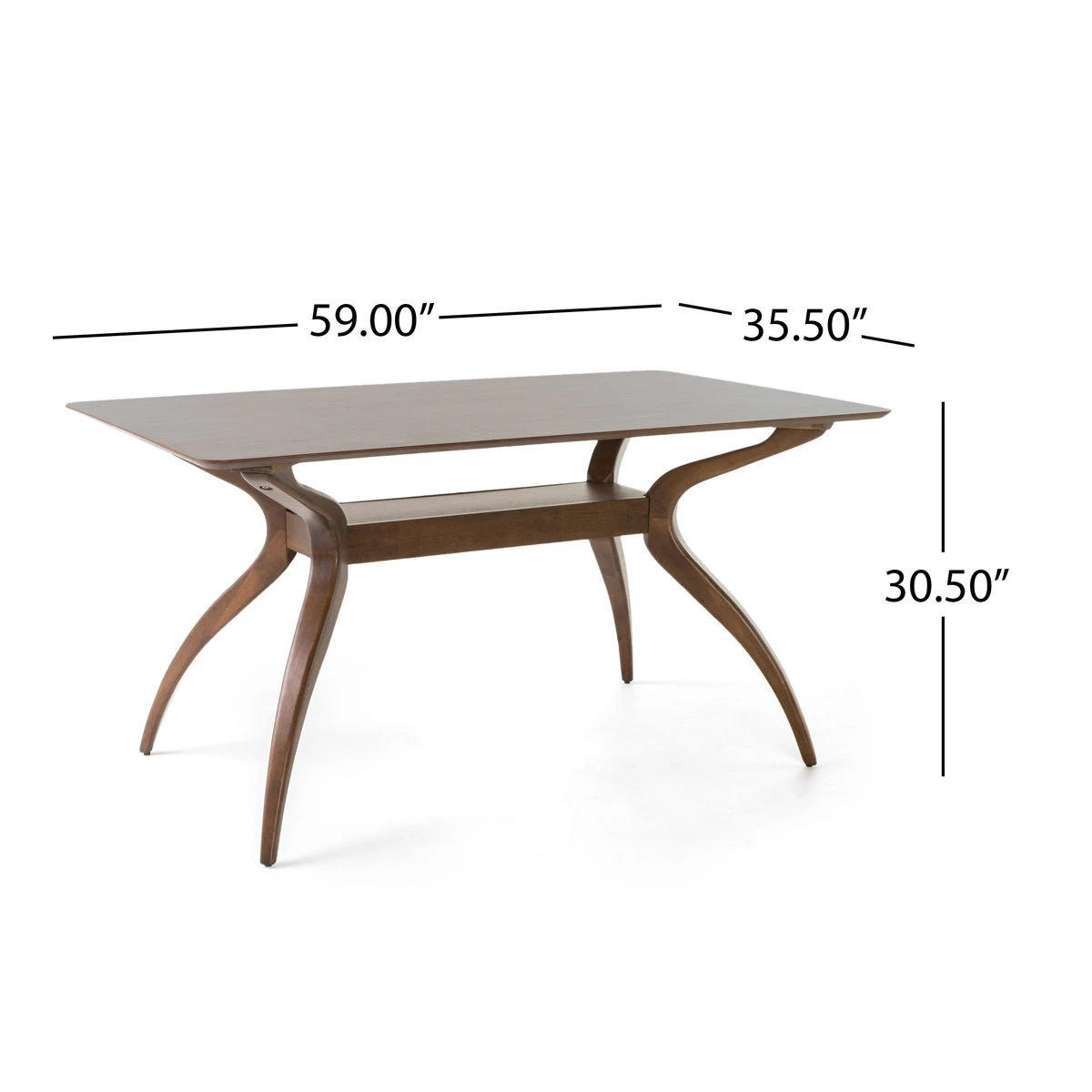 Mid-Century Modern Dining Table - photo 3