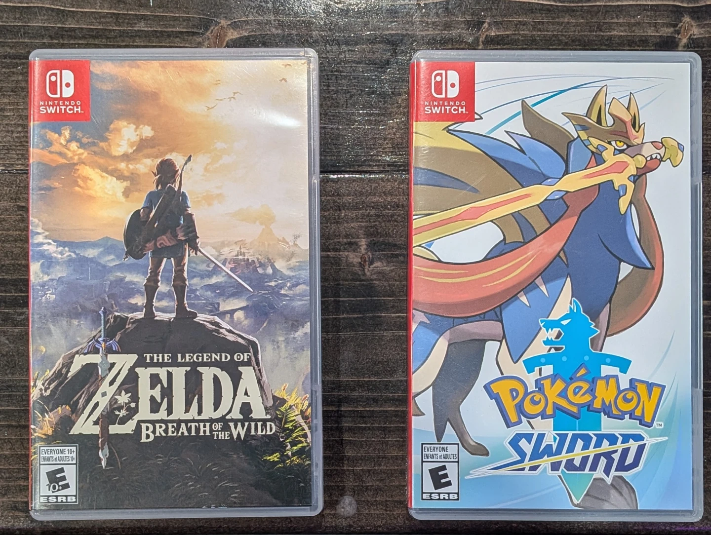 Nintendo Switch Games - Legend of Zelda & Pokémon Sword