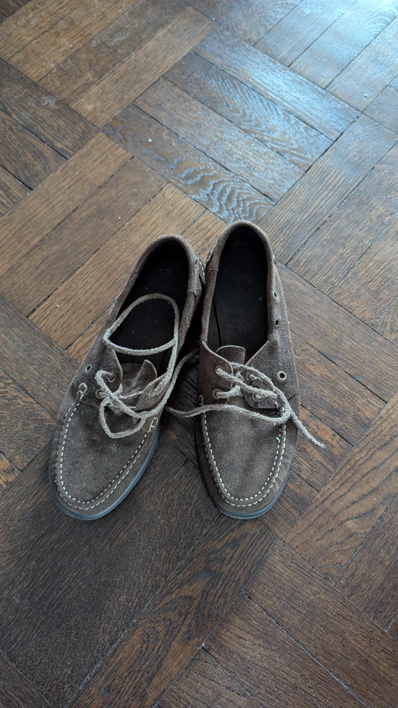 Brown Suede Boat Shoes - photo 2