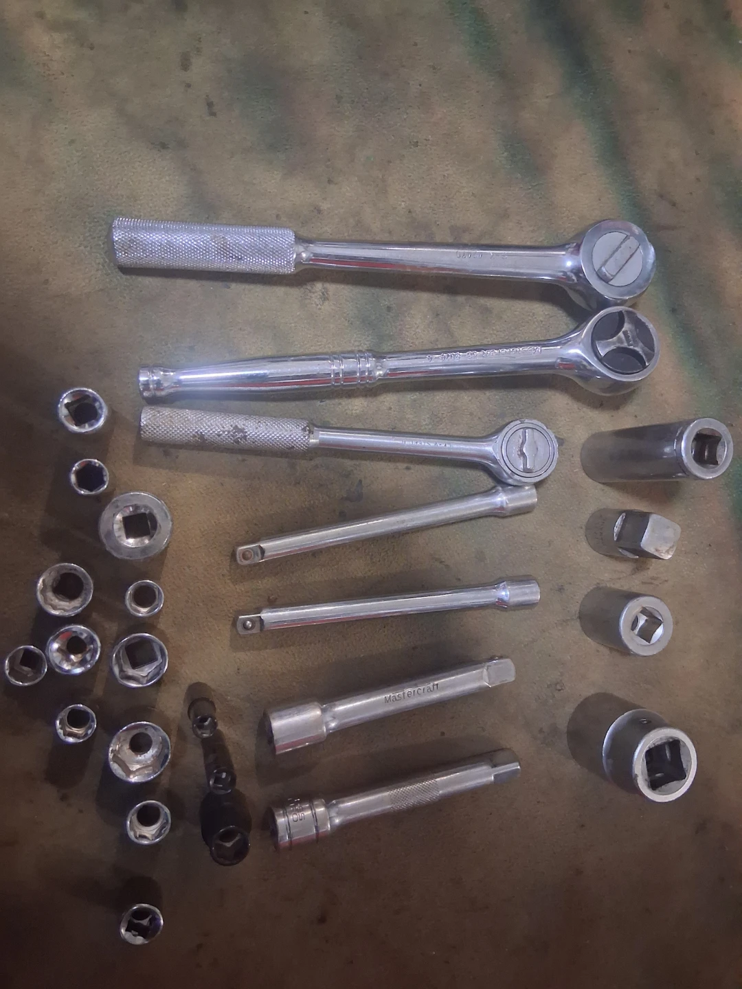 Mastercraft Socket Set with Ratchets