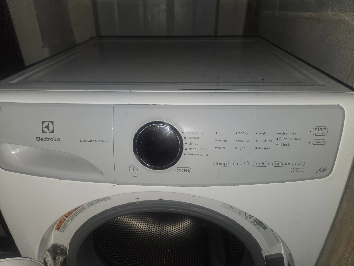 Electrolux LuxCare Wash Front Load Washing Machine - photo 4