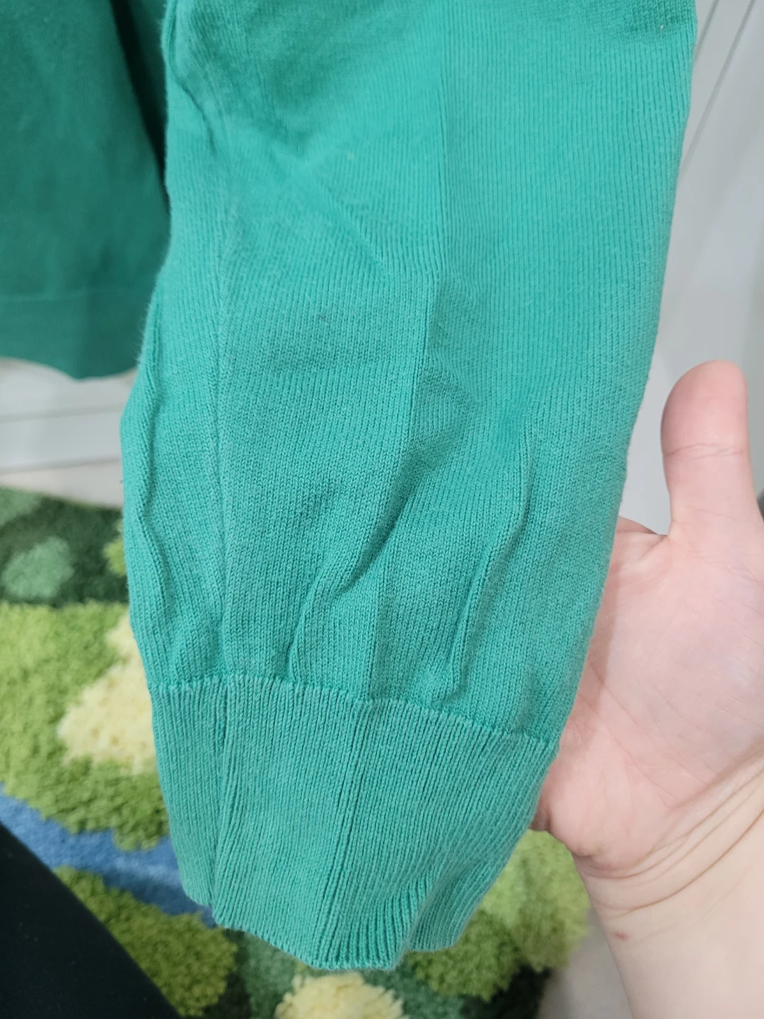 UNIQLO Green Crew Neck Sweater Size L - photo 4