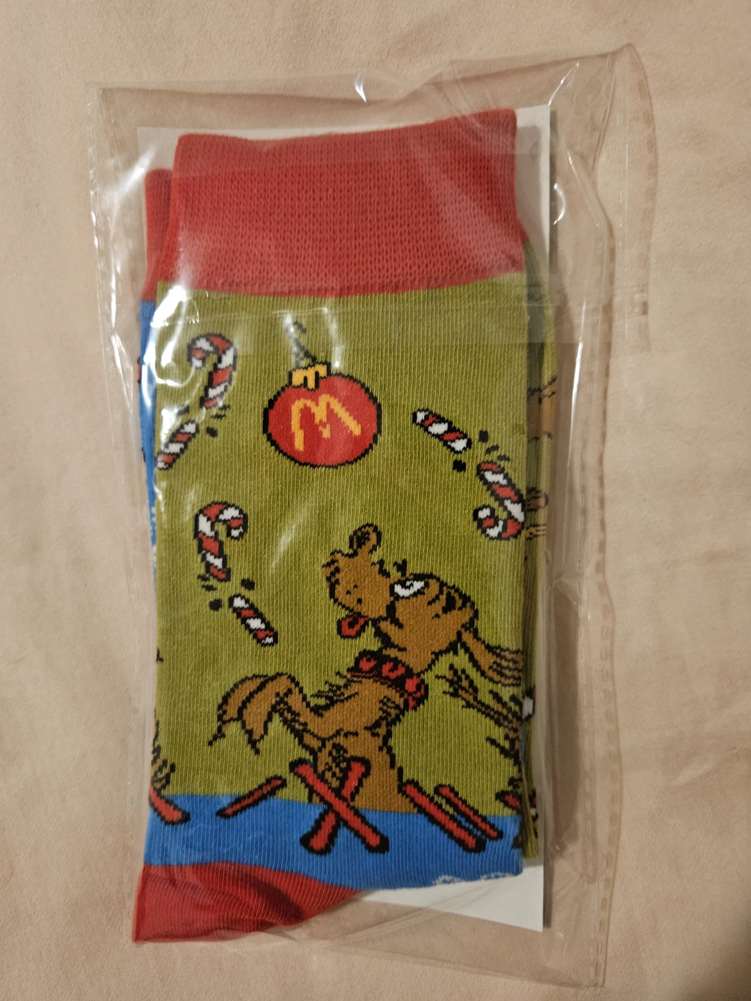 McDonald's Dr. Seuss Grinch Christmas Socks