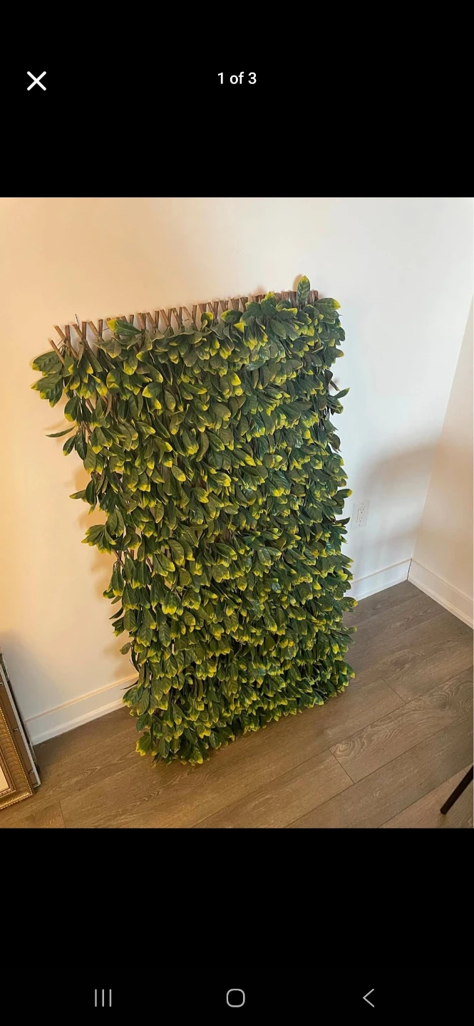 Artificial Leaf Privacy Screen / Fence