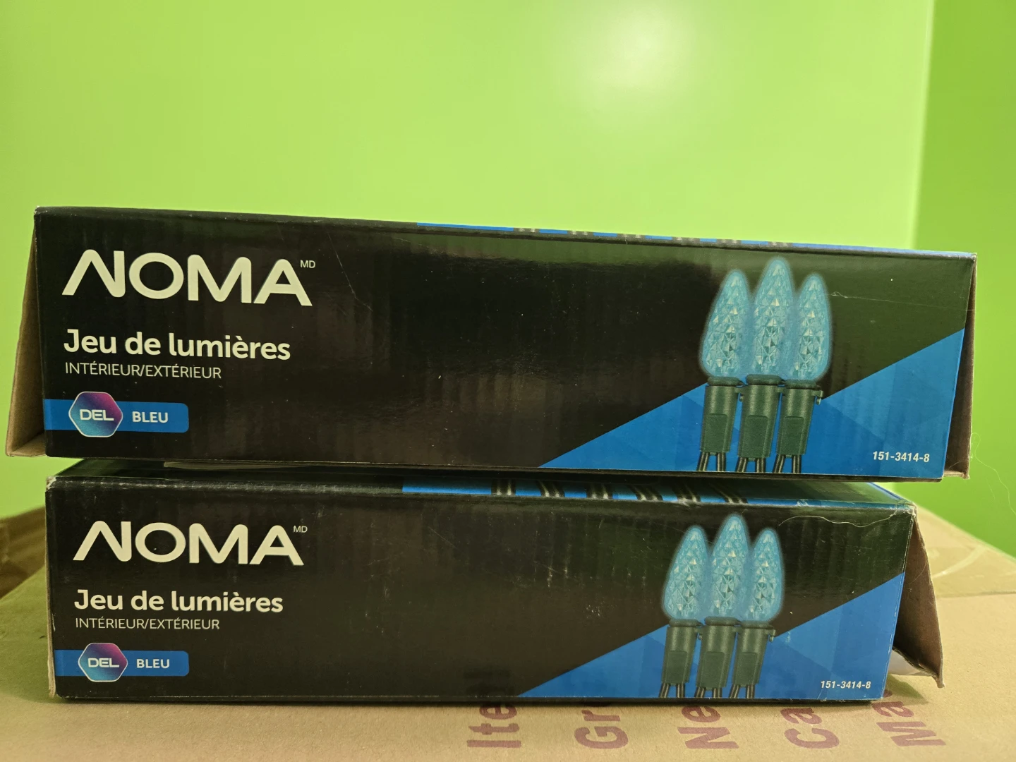 NOMA LED String Lights - Blue - 70 Bulbs - photo 2