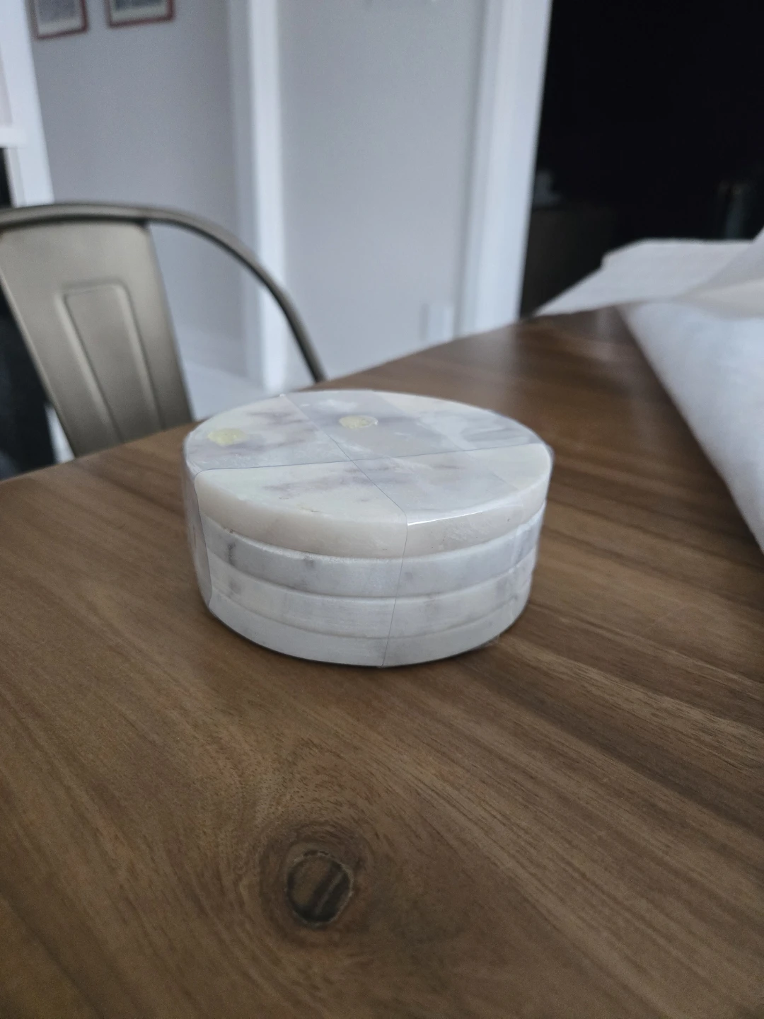 Marble Coaster Set