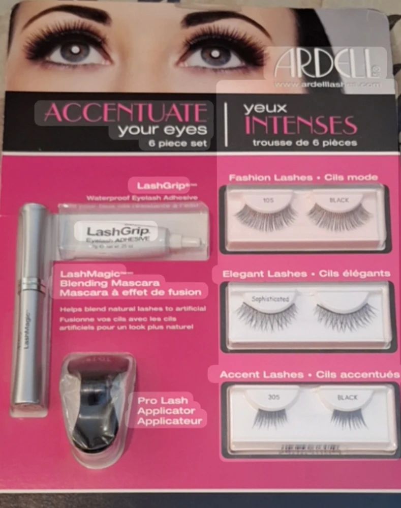 Ardell Accentuate Your Eyes 6 Piece False Lash Set