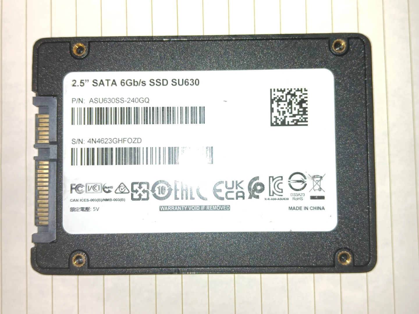 [PENDING ]240GB 2.5" SATA SSD - photo 2