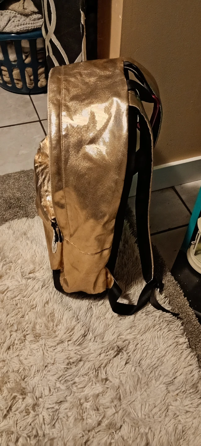Converse All Star Gold Metallic Backpack - photo 4