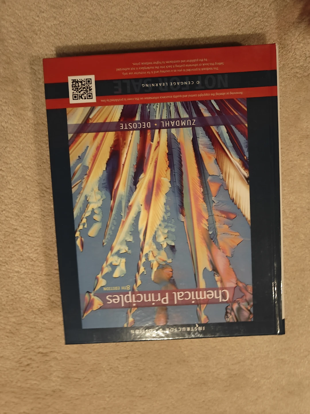 Chemical Principles Eighth Edition Textbook