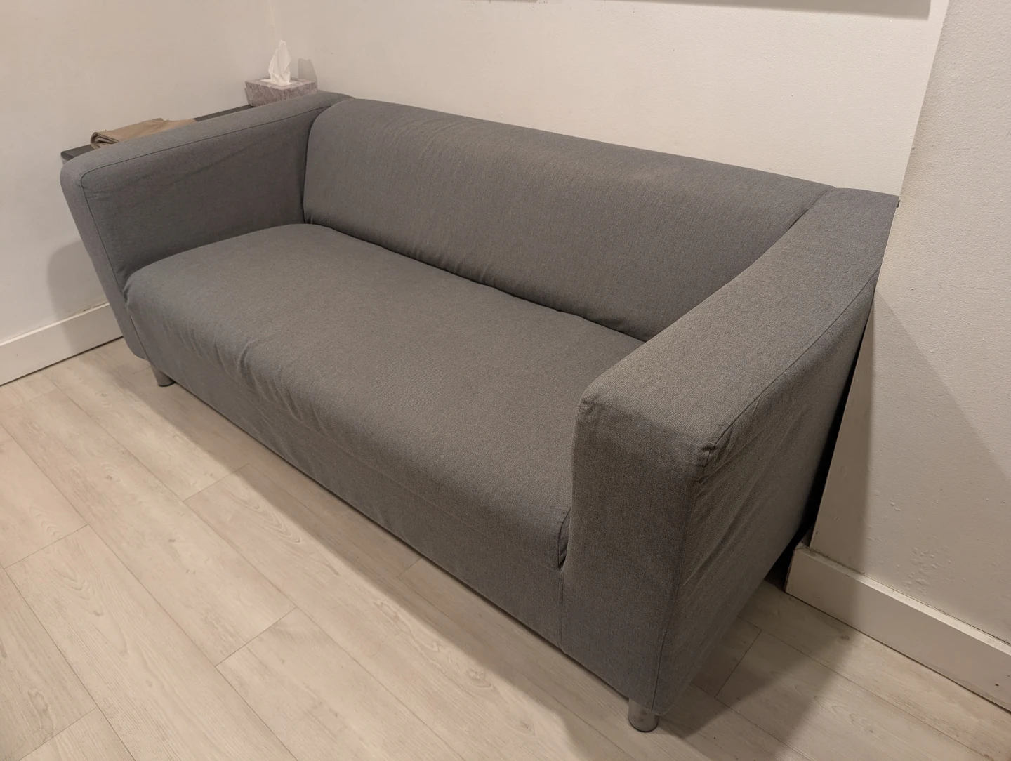 IKEA KLIPPAN Loveseat Sofa - Vissle Gray