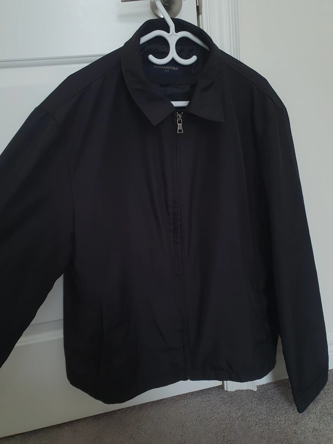 Banana Republic Black Bomber Jacket - photo 2