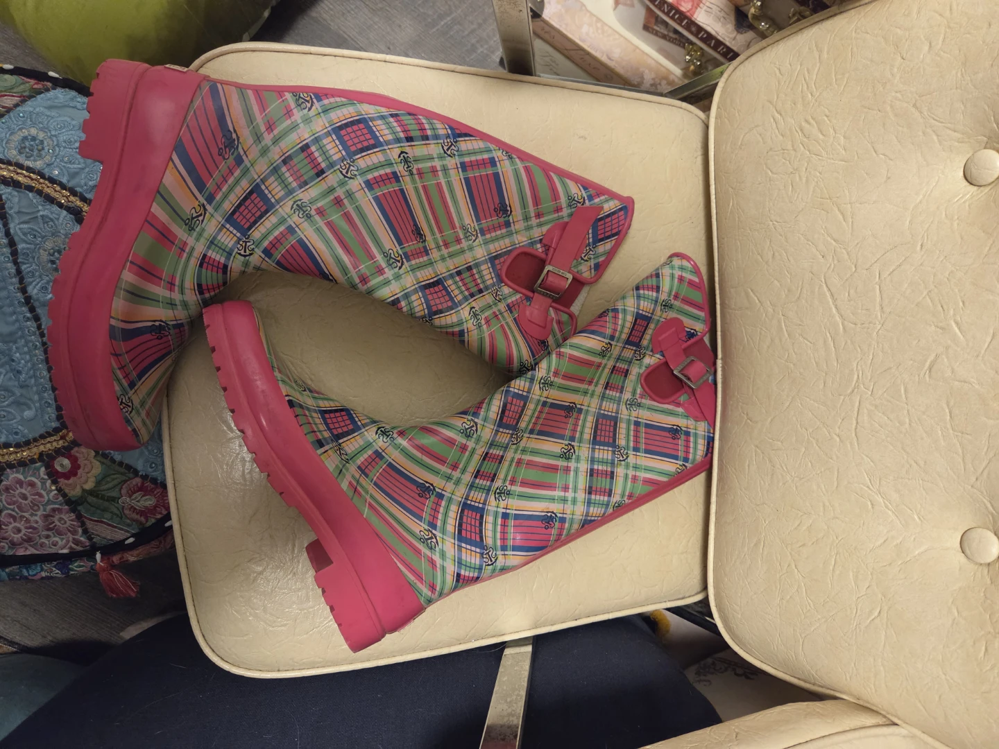 Womens Plaid Rain Boots - Sperry - photo 2