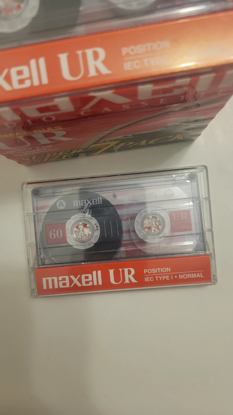 Maxell UR Audio Cassette Tapes - 7 Pack