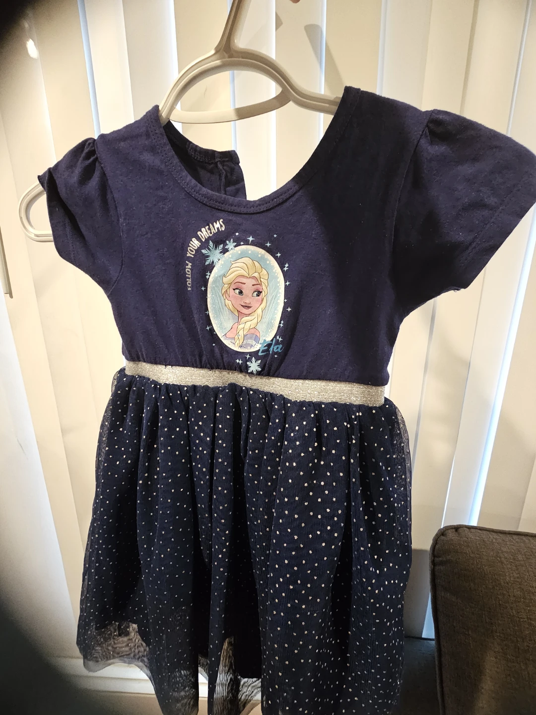 Babyhug Disney Frozen Elsa Dress - 3-4 Yrs