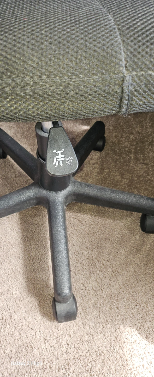 Blue and Black Ergonomic Office Chair - photo 4