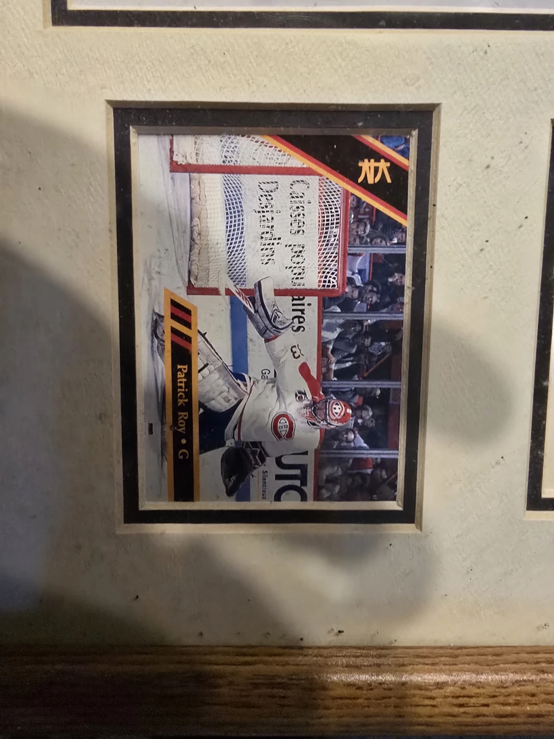 Framed Patrick Roy Montreal Canadiens Hockey Art & Card - photo 2