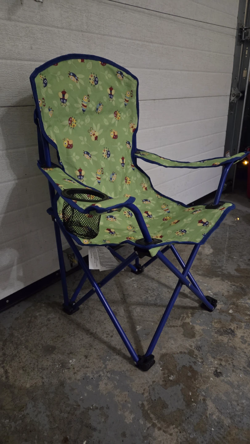 2pcs Kids Camping Chair with Ladybug and Bee Print - photo 2