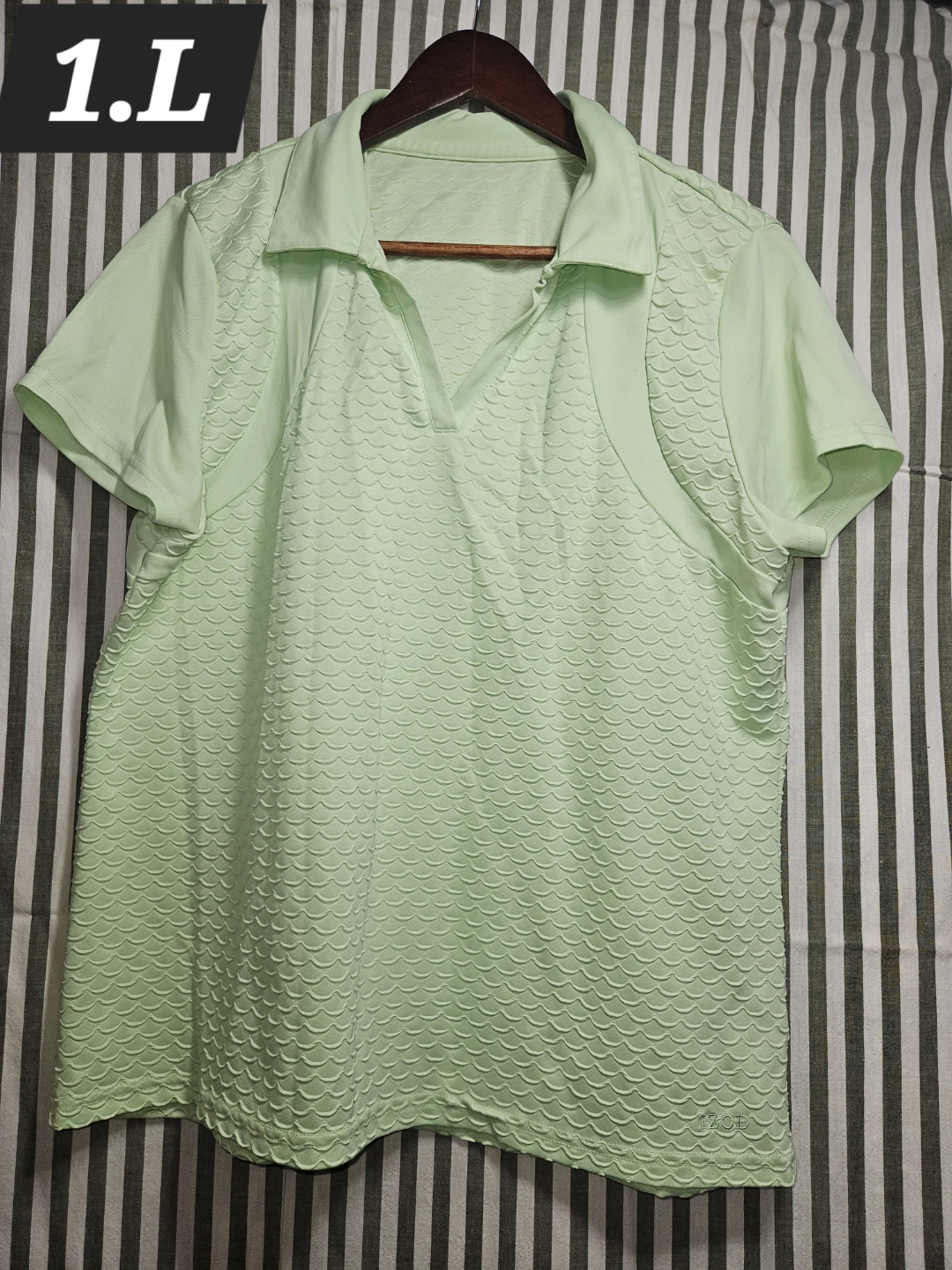 IZOD Women's Golf Polo Shirt - Light Green