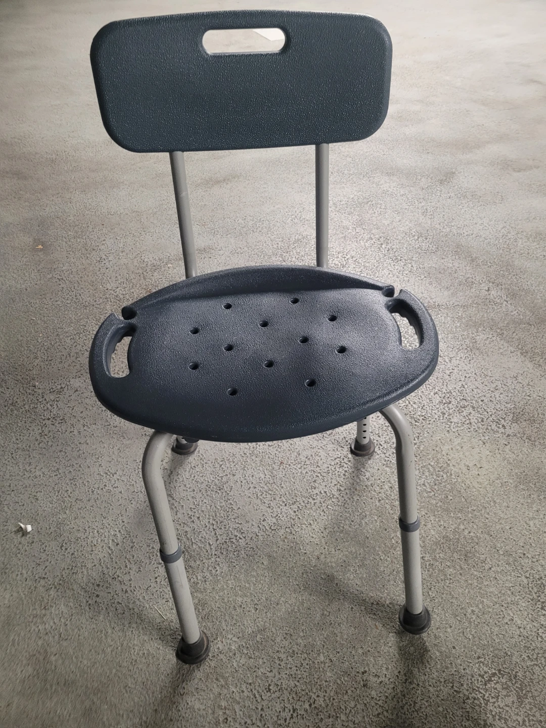 Adjustable Shower Chair with Back - photo 2