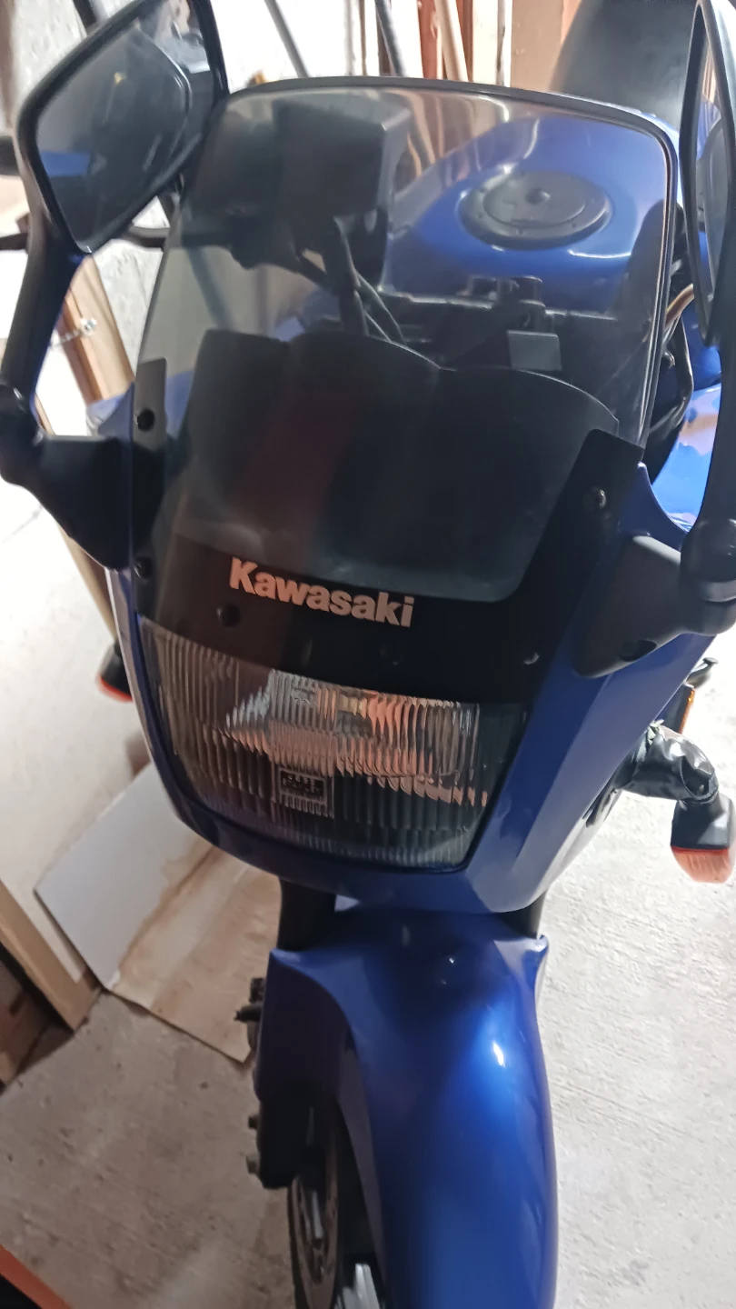 Blue Kawasaki Motorcycle ninja 250cc 06 - photo 2