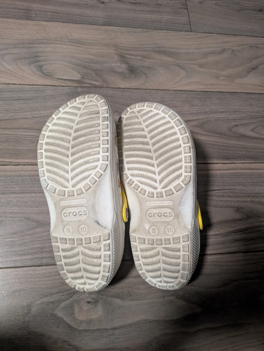 Crocs Kids Pokemon Clog Shoes Size 8/10 White Yellow - photo 2