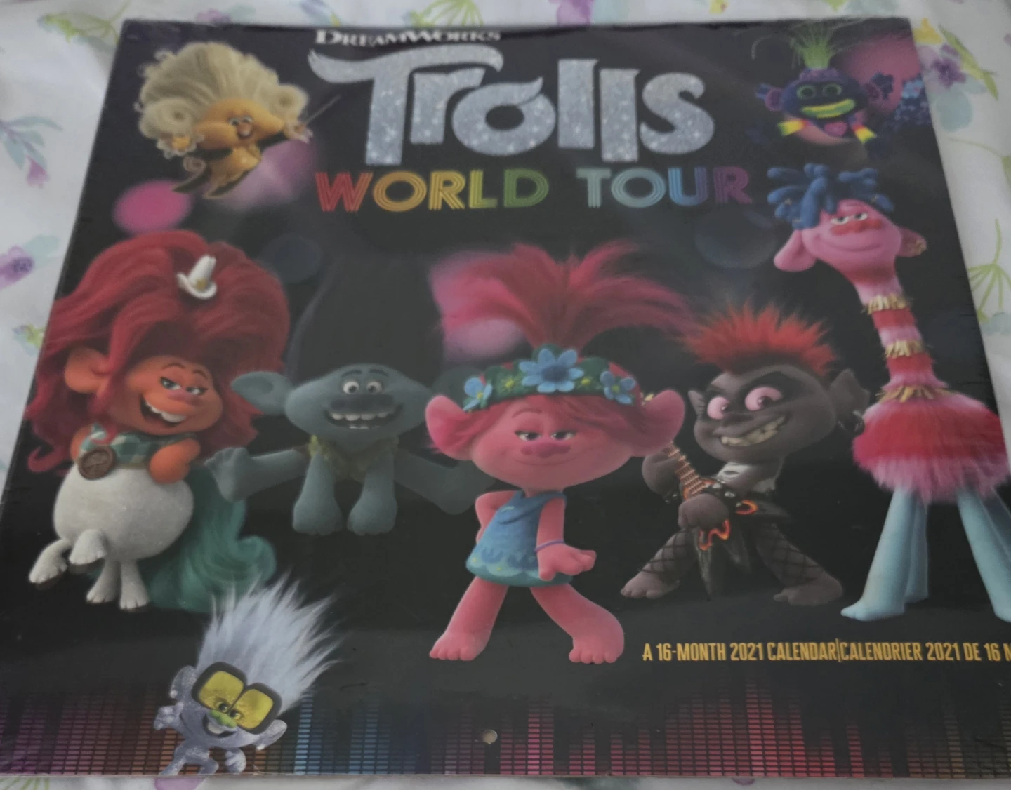 DreamWorks Trolls World Tour 16-Month Calendar 2021