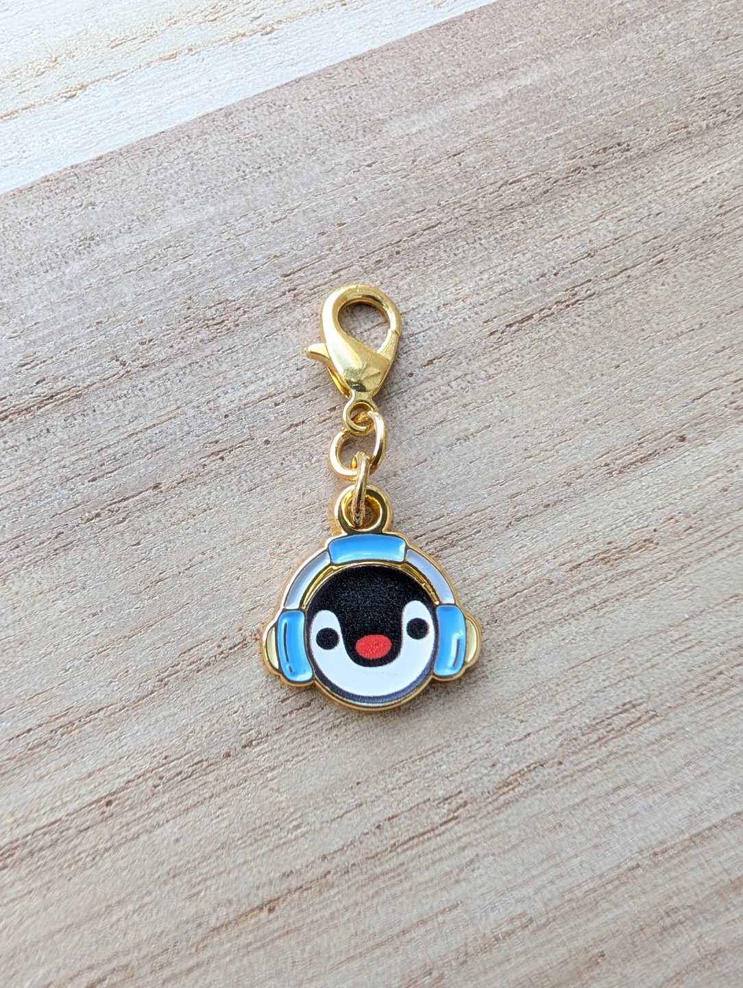 Cute Pingu Pinga Pingu keychainPenguin Charms with Clasps - photo 4