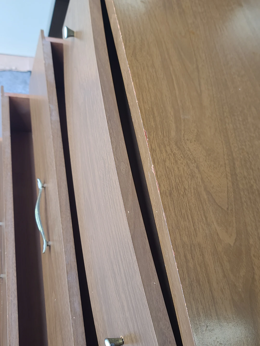 Vintage Wood Dresser Chest of Drawers - photo 5