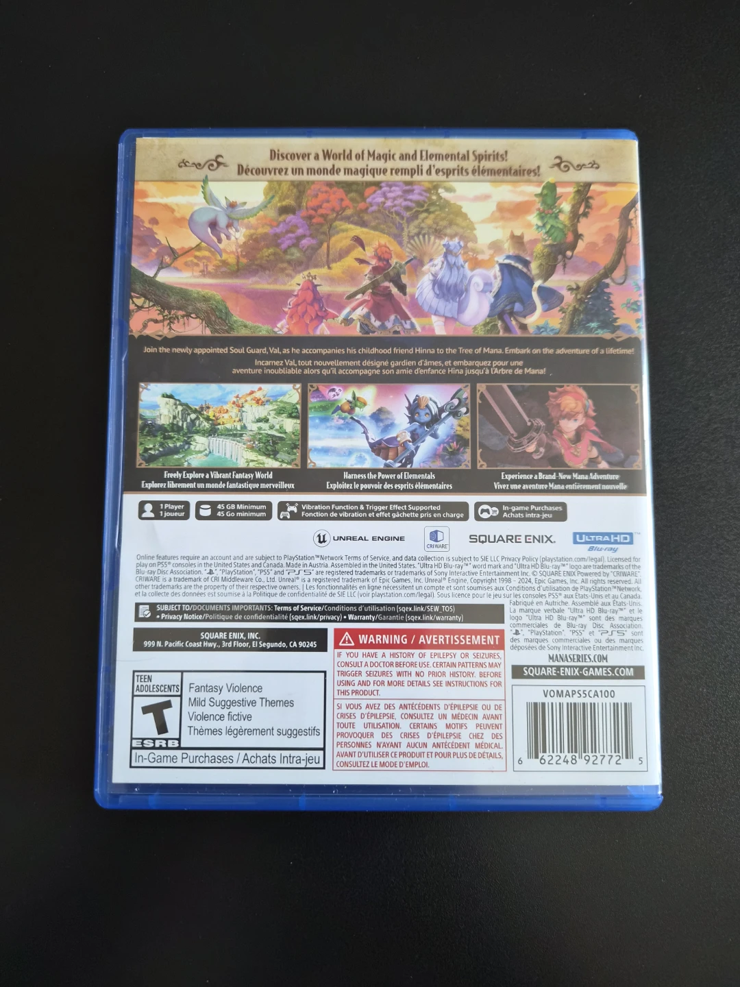 Read Bio | Visions Of Mana (PS5) - photo 2