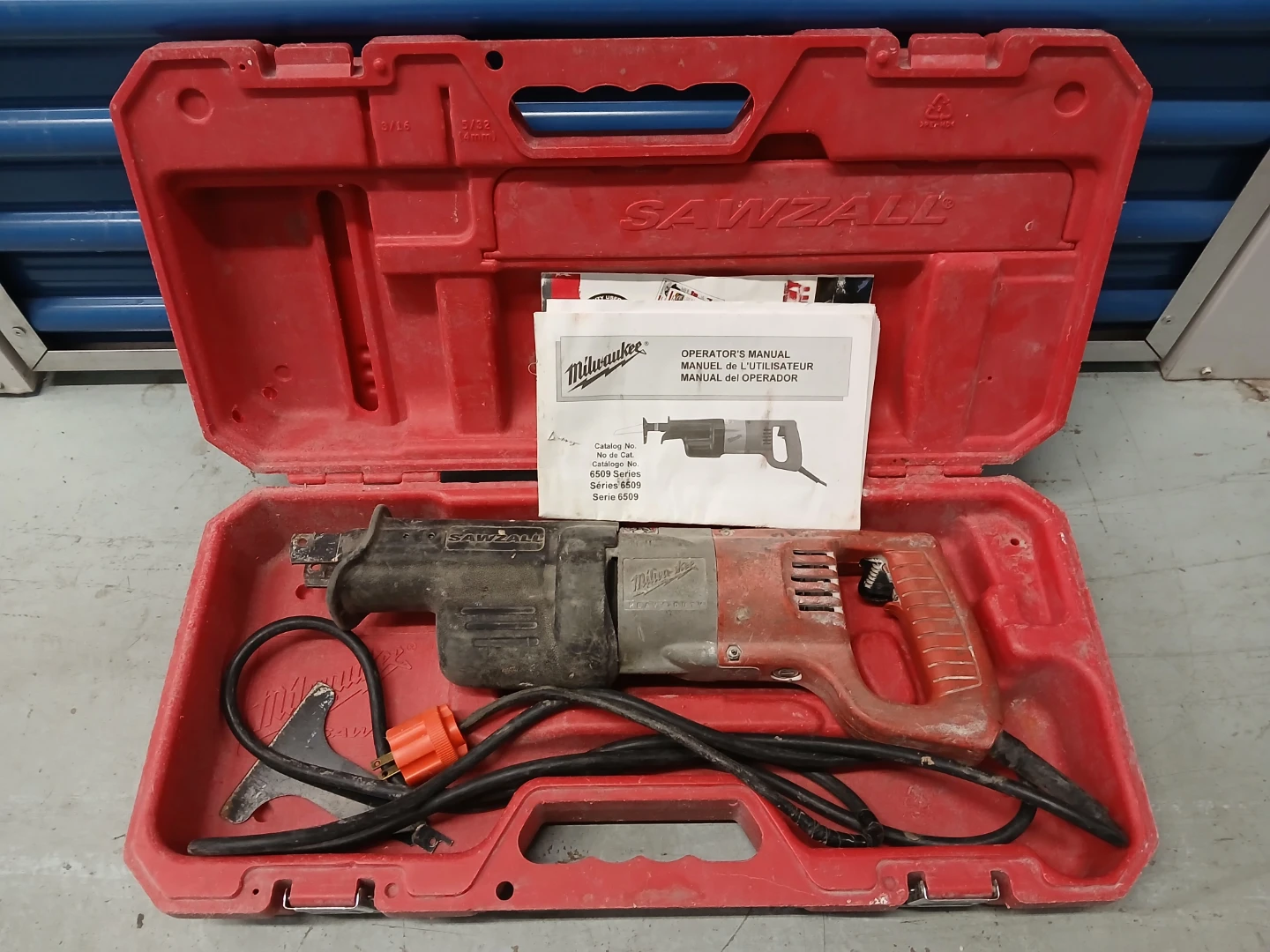 Milwaukee Sawzall Heavy Duty Reciprocating Saw with Case