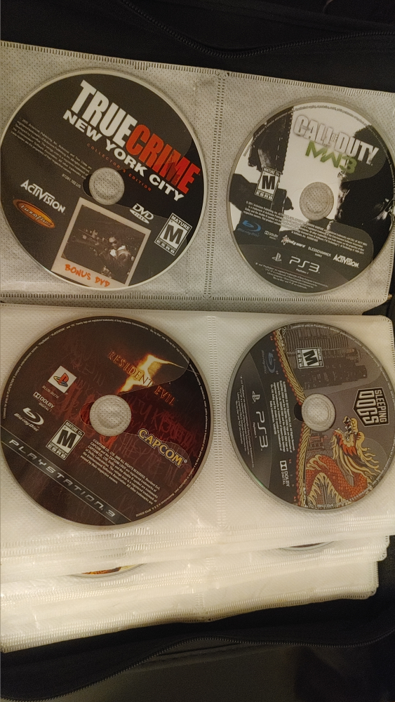 Games $5 each