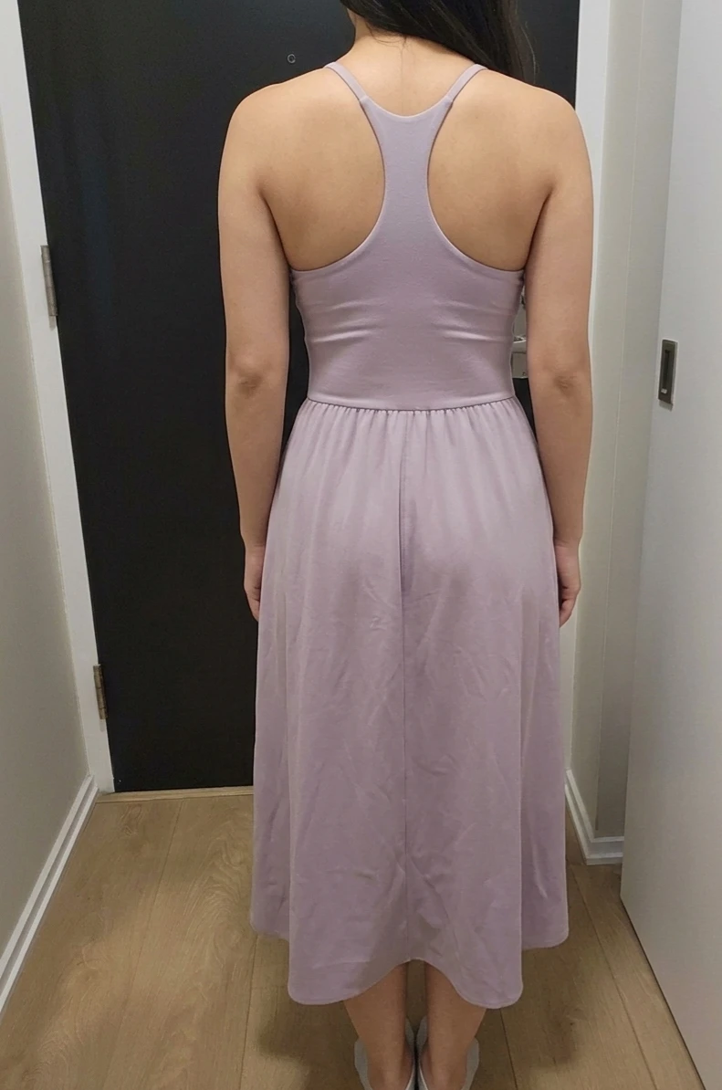 Halara Lavender Midi Dress with Pockets - photo 2